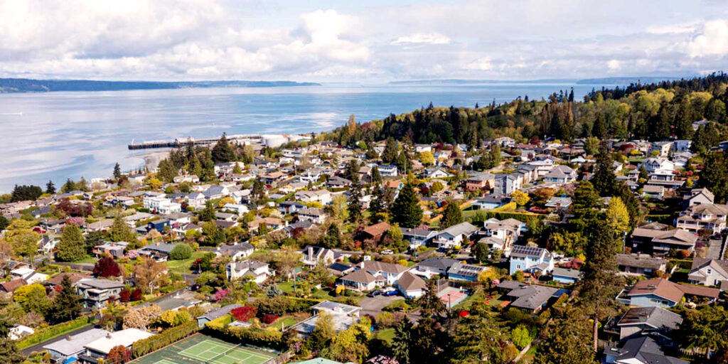 Shoreline - Kenmore Area in Washington Overview